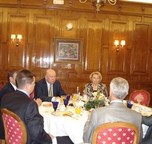 На переговорах с Послом России в Испании Александром Кузнецовым - фото 29