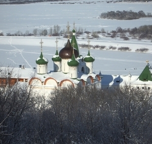 Вид на Печерский монастырь с улицы Родионова - фото 5