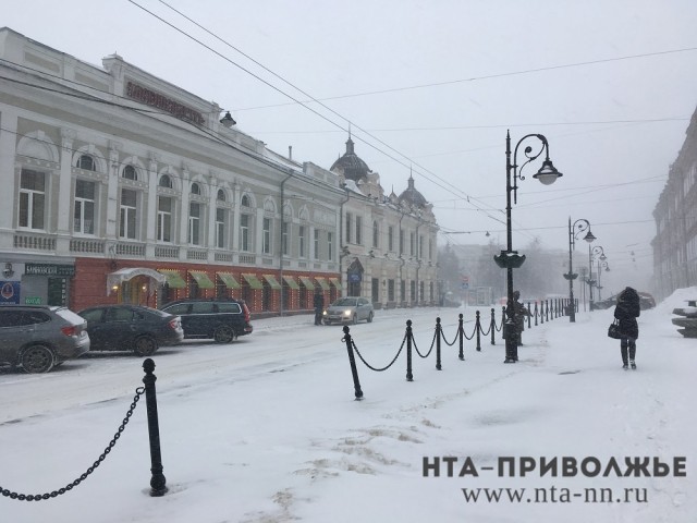 Парковку на ряде улиц Нижнего Новгорода запретили для уборки снега