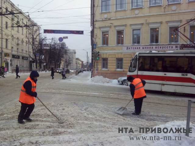 Более 6,3 тыс. кубометров снега вывезено из Нижнего Новгорода за сутки. 