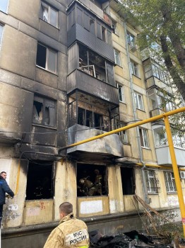 Несколько квартир выгорело из-за хлопка газа в МКД в Самаре