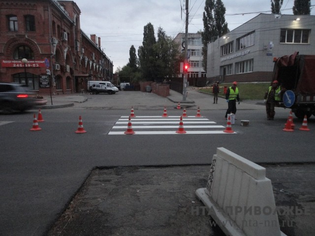 Администрация Нижнего Новгорода просит о выделении дополнительных 65 млн рублей на разметку дорог из областного бюджета