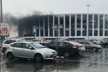 Пожар произошёл в чаше строящегося стадиона "Нижний Новгород" 5 октября