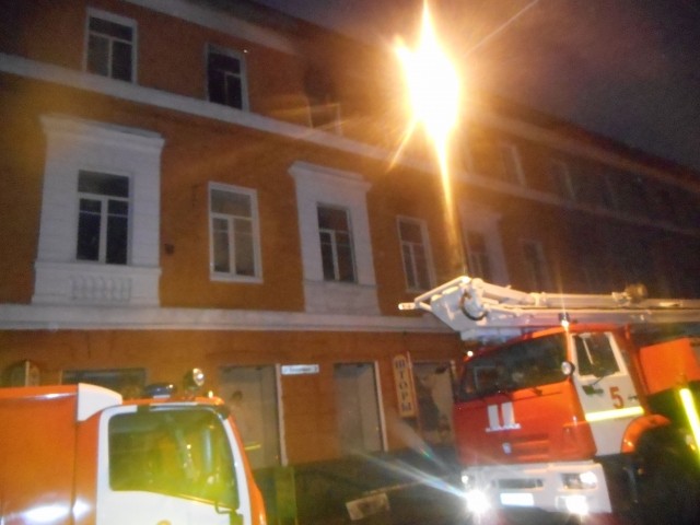 Труп обнаружен на месте пожара в доме на улице Алексеевская Нижнего Новгорода