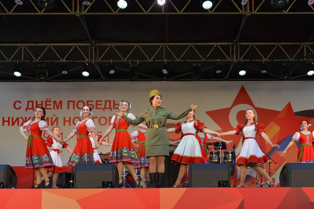 Народный концерт "Военные песни у Кремля" пройдет 9 мая в Нижнем Новгороде