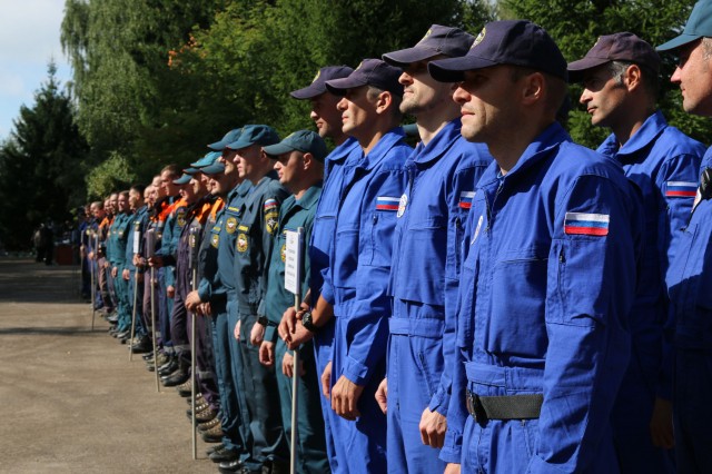 Всероссийские сборы спасателей стартовали на Бору Нижегородской области