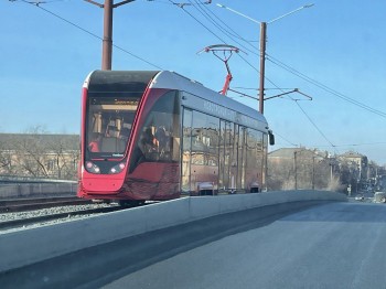 Трамваи &quot;Львенок&quot; начали перевозку пассажиров в Новотроицке