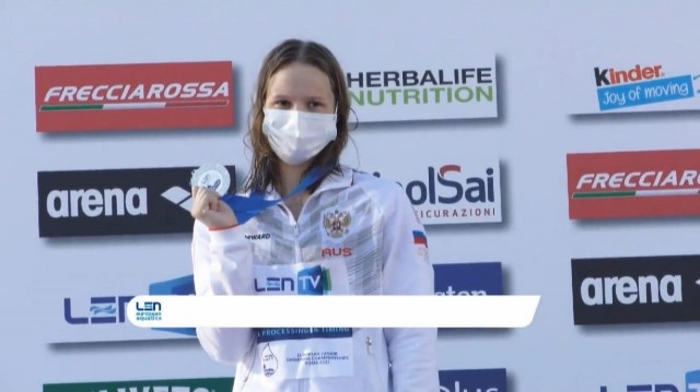 Нижегородка Елена Богомолова стала золотым призером первенства Европы по плаванию