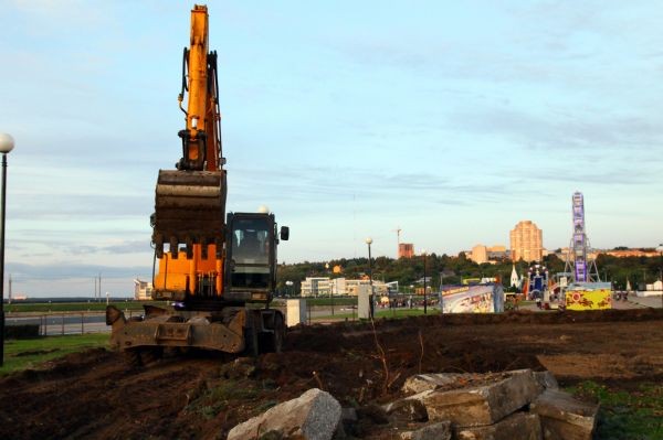 Земляные работы на "Красной площади" г. Чебоксары проведены без разрешительной документации