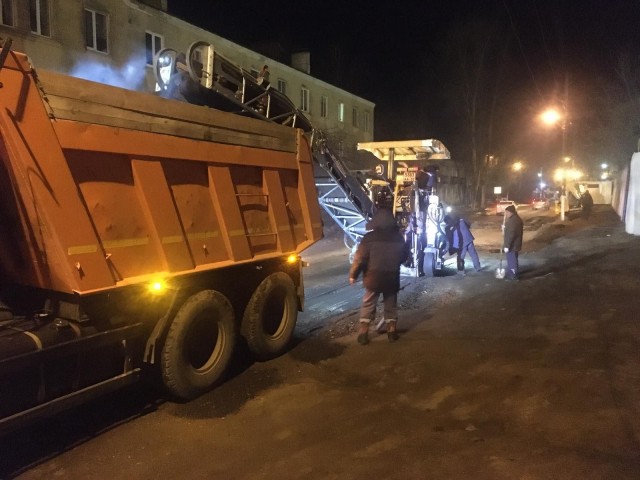 Более 1 кв.м дорожного покрытия отремонтировали в Сормове за первую неделю месячника
