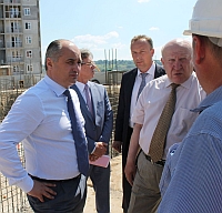 Олег Кондрашов и Валерий Шанцев проверили ход строительства детских садов в Н.Новгороде