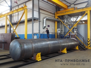 Завод по производству газгольдеров открылся в Балахнинском районе Нижегородской области