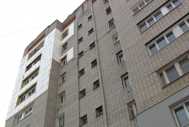 Стены многоэтажки в Нижнем Новгороде утеплили после предостережения Госжилинспекции