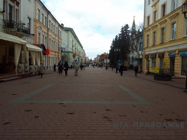 Заведения на Б.Покровской в Нижнем Новгороде закрываются из-за проведения несанкционированных акций