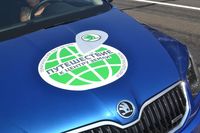 Представители нижегородских СМИ приняли участие в тест-драйве "Путешествие к центру Земли" на автомобилях Skoda