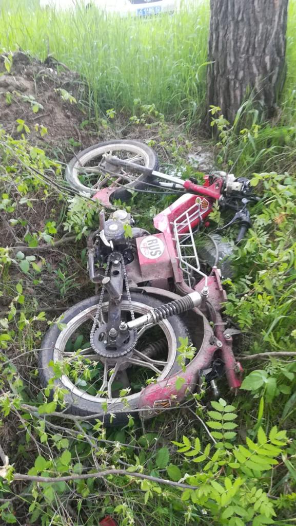 Подростки разбились на мотоцикле в Володарском районе Нижегородской области
