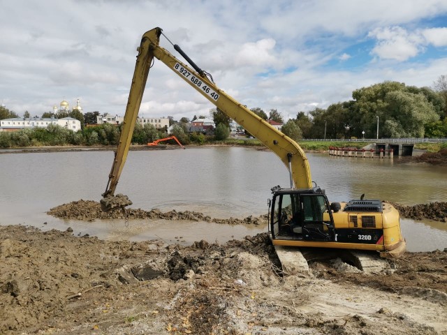 Работы по расчистке русла реки Вичкинза стартовали в Нижегородской области