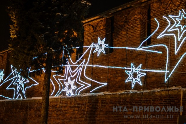 Более 5,3 млн. рублей выделено на оформление Нижнего Новгорода ко Дню народного единства, Новому году и Рождеству