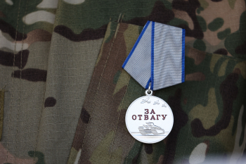 Житель Дзержинска награжден медалью &quot;За отвагу&quot; за выполнение задач на СВО