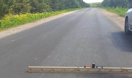 Ремонт подъезда к рабочему поселку Вача Нижегородской области завершён