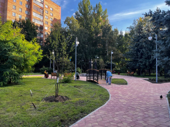 Благоустройство трех общественных пространств завершилось в Приокском районе Нижнего Новгорода