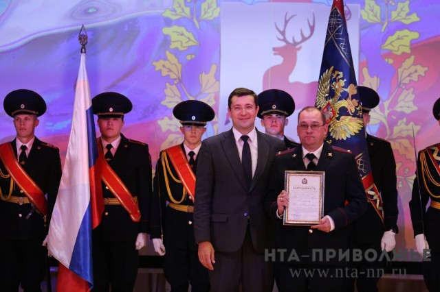 Губернатор Нижегородской области Глеб Никитин награждён медалью "За вклад в укрепление правопорядка"