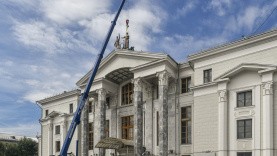Бетонные скульптуры на Дворце культуры в Перми заменят на силуминовые