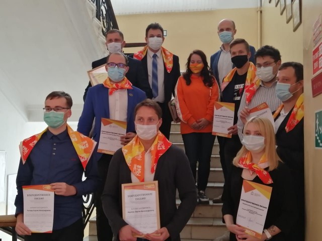 Арзамасские волонтеры награждены за помощь нуждающимся во время пандемии COVID-19