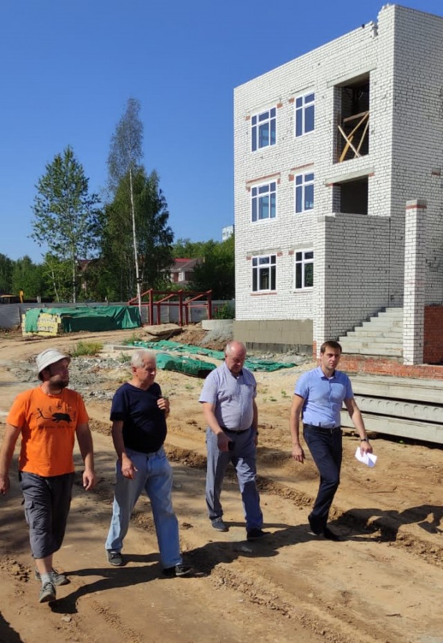 Новый детский сад на 320 мест строится в Приокском районе Нижнего Новгорода