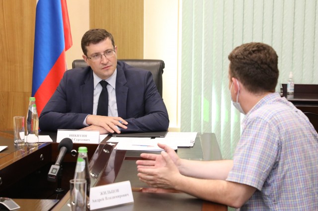 Участие нижегородских волонтёров в разъяснительной кампании по вакцинации обсудили на приёме граждан губернатором