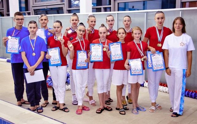 Чемпионат по синхронному плаванию состоялся в Нижнем Новгороде