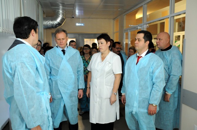 Обновленный корпус детской городской больницы №1 открыли в Нижнем Новгороде
