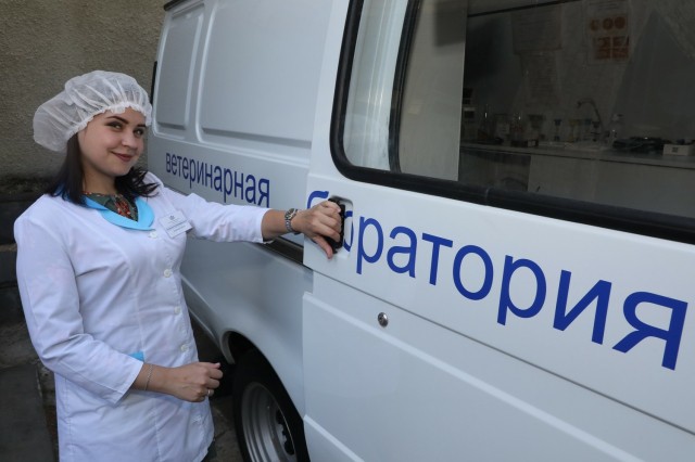 Комитет ветеринарии Нижегородской области получил 14 новых спецавтомобилей