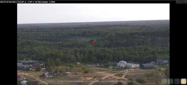 Видеокамера для обнаружения лесных пожаров установлена в Керженском заповеднике Нижегородской области
