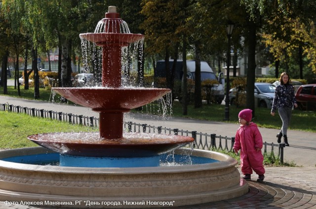 Реконструкция пяти фонтанов завершена в Сормовском районе Нижнего Новгорода