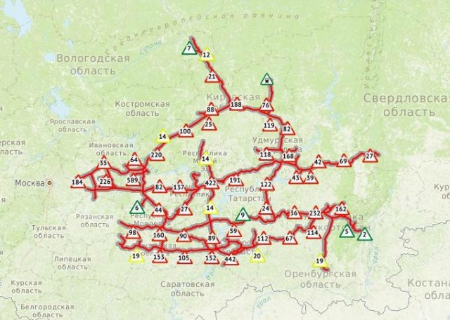 Приволжская транспортная прокуратура разработала интерактивную карту происшествий для предотвращения аварий