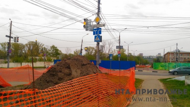 Перекрытие второго участка дороги на улице Самаркандская в Нижнем Новгороде откладывается примерно на неделю