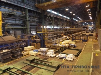 Сталепрокатный и трубопрокатный цеха Выксунского металлургического завода