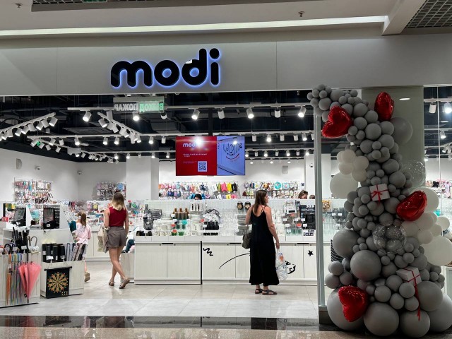 Modi fun shop открылся в новом формате в ТРК "НЕБО"