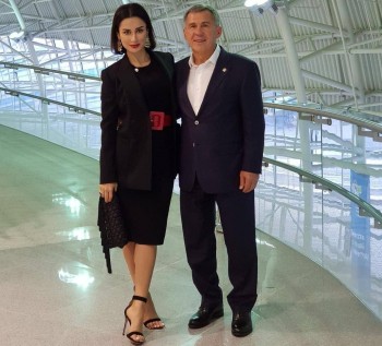 Тина Канделаки поздравила главу Татарстана Рустама Минниханова с днём рождения