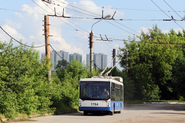 Девять безвозмездно переданных из Москвы троллейбусов прибыли в Нижний Новгород