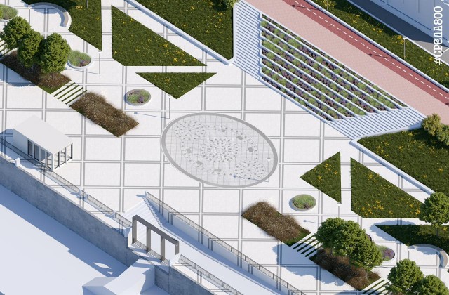 Интерактивный фонтан на Нижневолжской набережной появится в 2021 году