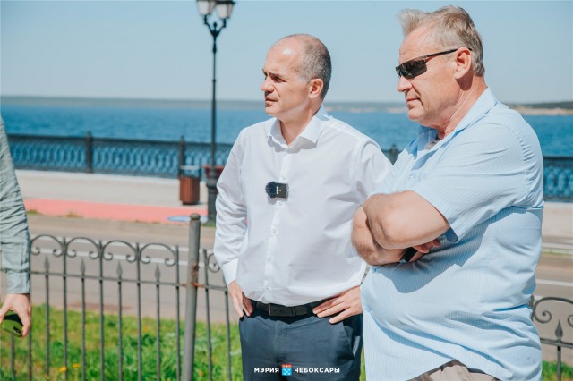 Пятый этап реконструкции стартует на Московской набережной в Чебоксарах