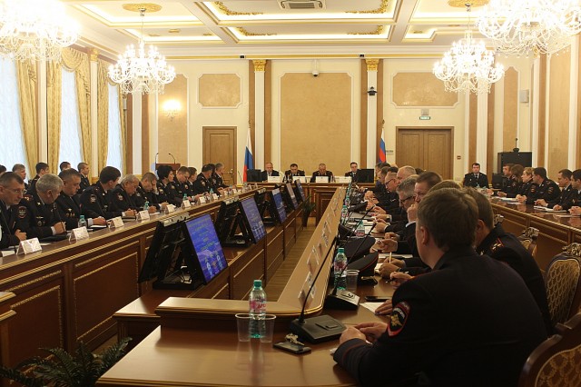 Всероссийский семинар-совещание по вопросам организации работы дежурных частей транспортной полиции открылся в Нижнем Новгороде