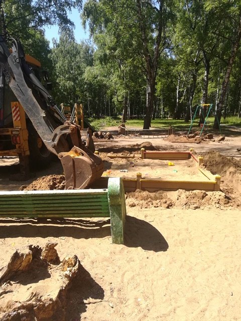 Современная детская игровая зона появится в нижегородском парке Пушкина до конца лета