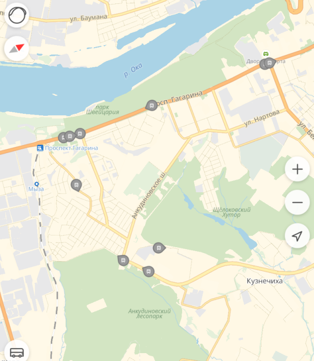Возможность отслеживания семи маршрутов на онлайн-карте появилась у нижегородцев