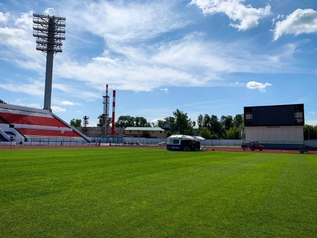 Легкоатлетический манеж появится на нижегородском стадионе "Локомотив"