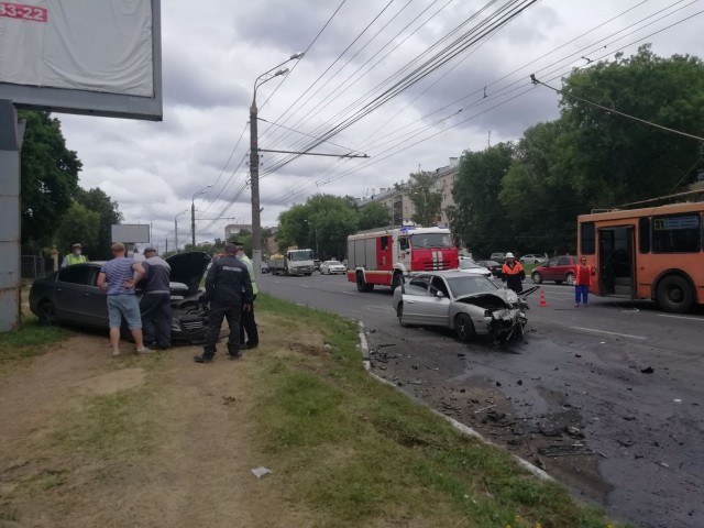 Мужчина погиб в ДТП на проспекте Гагарина в Нижнем Новгороде