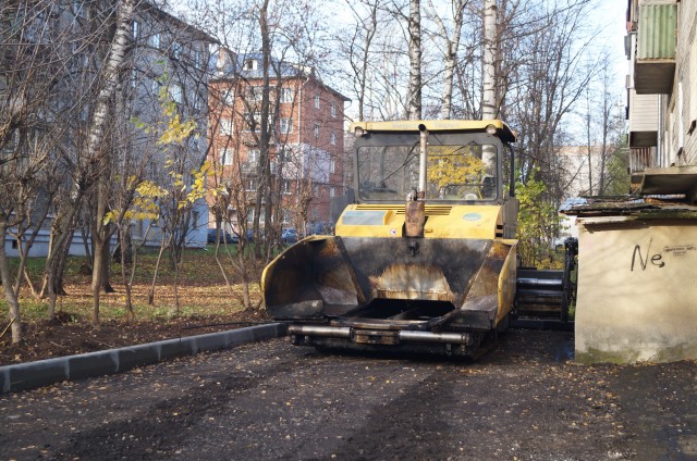 Благоустройство дворов по программе формирования комфортной городской среды в Приокском районе Нижнего Новгорода завершат на этой неделе