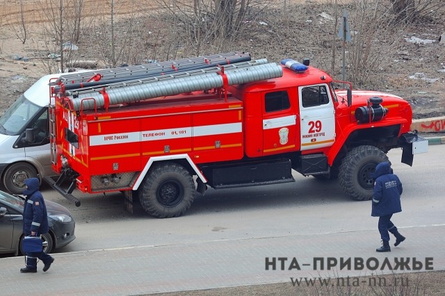 Пенсионерка погибла на крупном пожаре в жилом доме в р.п.Вача Нижегородской области